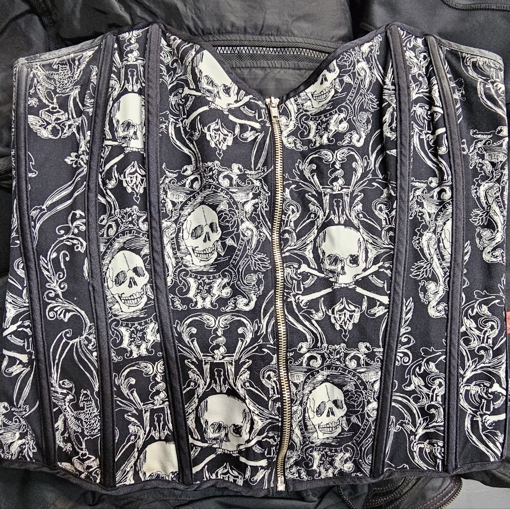 Gothic Skull Bodysuit